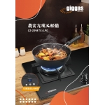 【已停產】Giggas GZ-2398 76厘米 雙頭嵌入式煤氣煮食爐
